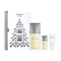 Issey Miyake L'Eau d'Issey /for men/ Set - edt 125 ml + sh/gel 75 ml + edt 15 ml