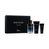 Dior Sauvage Мъжки комплект EdP 60 ml + sh/gel 50 ml + face/beard moisturizer 20 ml