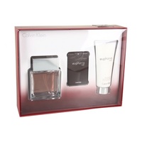 Calvin Klein Euphoria /мъжки/ Комплект -  edt 100 ml + a/s balm 100 ml + edt 15 ml