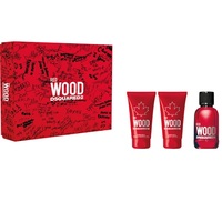 DsQuared Red Wood /дамски/ комплект - Тоалетна вода 50 ml + Лосион за тяло 50 ml+ Душ гел 50 ml