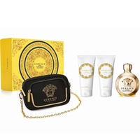 Versace Eros Дамски Комплект - EdP 100 ml + боди лосион 100 ml + душ гел 100 ml + чантичка 