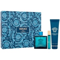 Versace Eros /мъжки/ Комплект - edp 100 мл + душ гел 150 мл + edp 10 мл