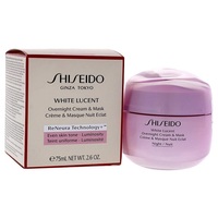 Shiseido White Lucent Overnight Cream & Mask  Дамски Крем 75 мл