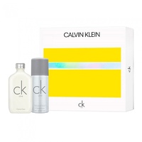 Calvin Klein CK One /for men and women/ Set - edt 100 ml + stick 75 ml