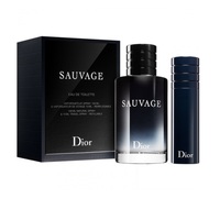Dior Sauvage Мъжки комплект EdP 100 ml + EdP 10 ml