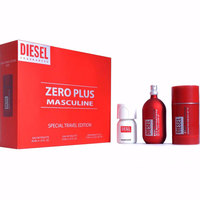 Diesel Zero Plus Masculine Комплект - ЕдТ 75 ml + део стик 75 мл + ЕдТ 30 мл