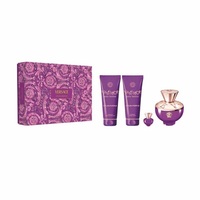 Versace Dylan Purple /дамски/ Комплект - edp 100 ml + боди лосион 100 ml + душ гел 100 ml + mini EdP 5 ml