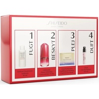 Shiseido Ultimune Дамски К-кт Power Infusing Concentrate 15 ml + Softener 18 ml + Vital Perfec Eye Mask + Ginza 0.8 EdP ml