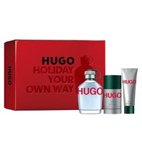 Hugo Boss Hugo /мъжки/ Комплект -  edt 125 мл + део стик 75 мл + душ гел 50 мл 