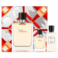 Hermes Terre d'Hermes /for men/ Set -  edt 100 ml + edt 12.5 ml + a/s balm 40 ml 