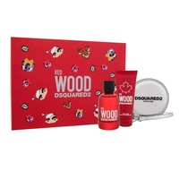 DsQuared Red Wood W Set - EdT 100 ml + душ гел 100 ml + Портмоне - комплект за жени