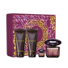 Versace Crystal Noir Дамски Комплект - EdT 90 ml + боди лосион 100 ml + душ гел 100 ml + EdT 5 ml