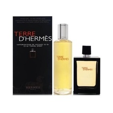 Hermes Terre d'Hermes /for men/ Set - edp 30 ml refillable spray + edp 125 ml splash