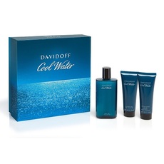 Davidoff Cool Water /for men/ Set -  edt 125 ml + a/s balm 75 ml + sh/gel 75 ml
